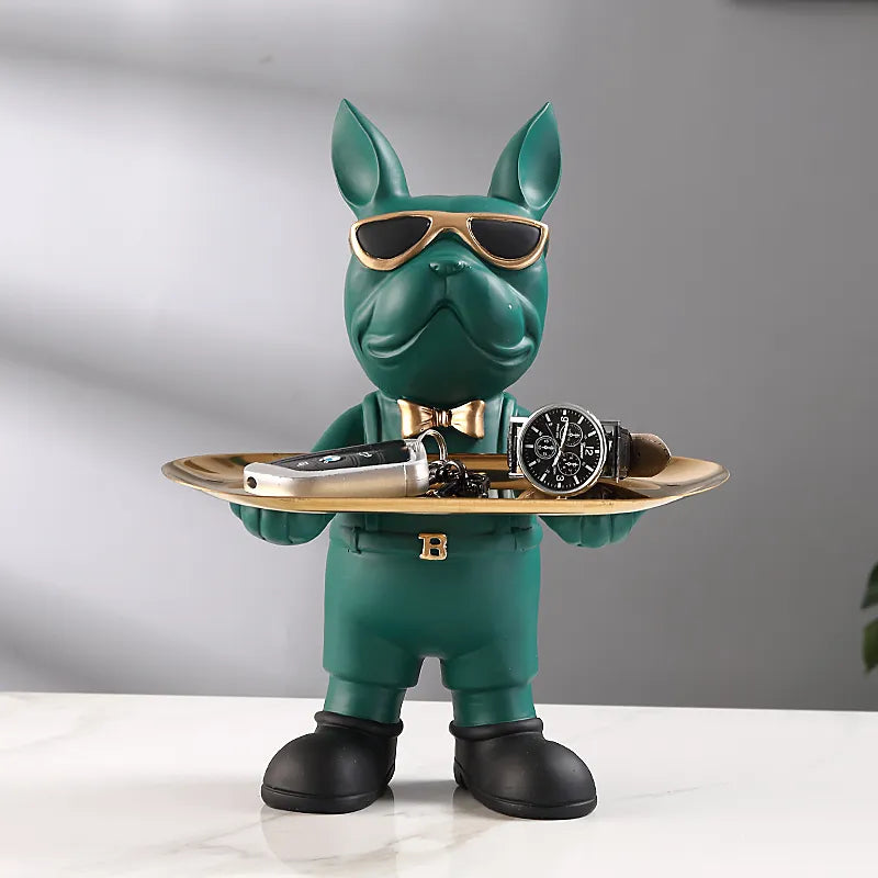 Bulldog Animal Figurines Home Decor