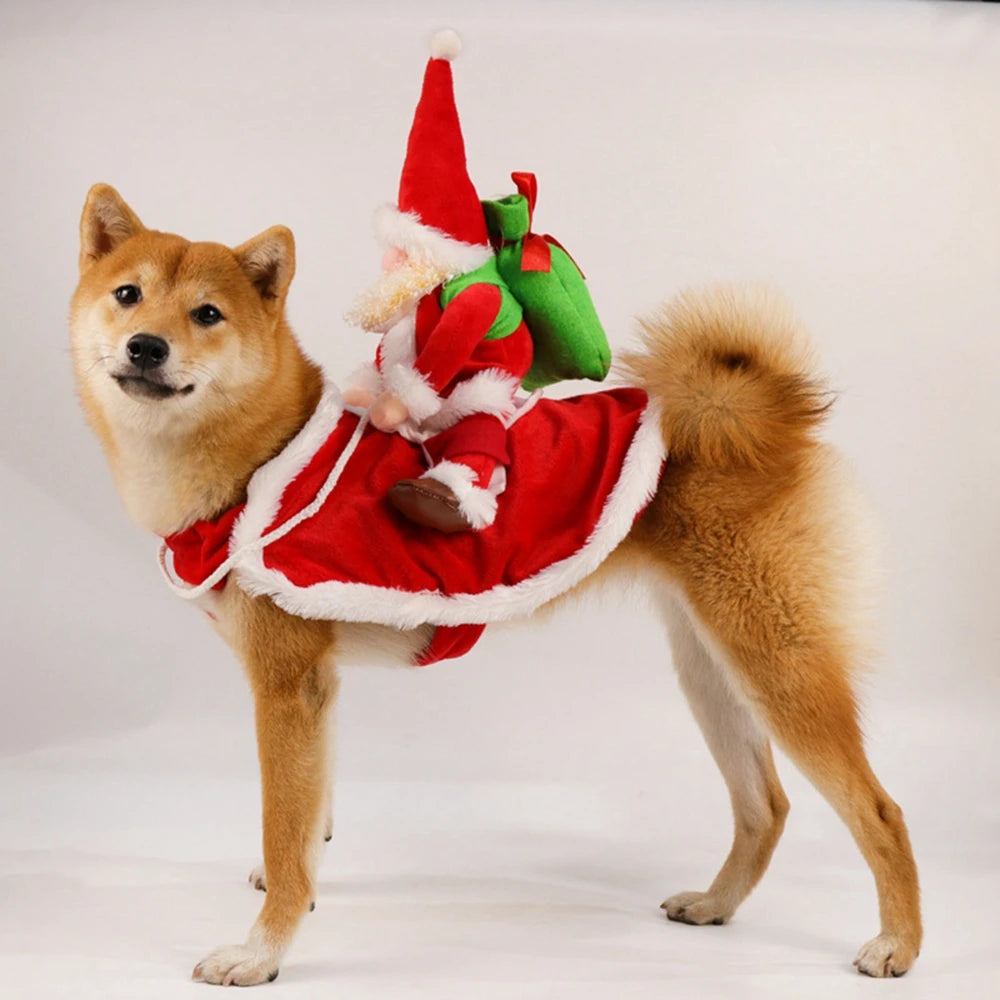 Xmas Santa Pet Costume