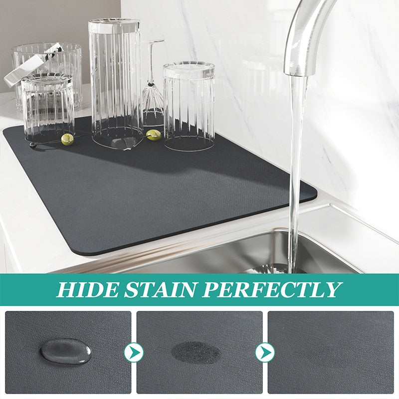 Super Absorbent Anti-slip Drying Mat