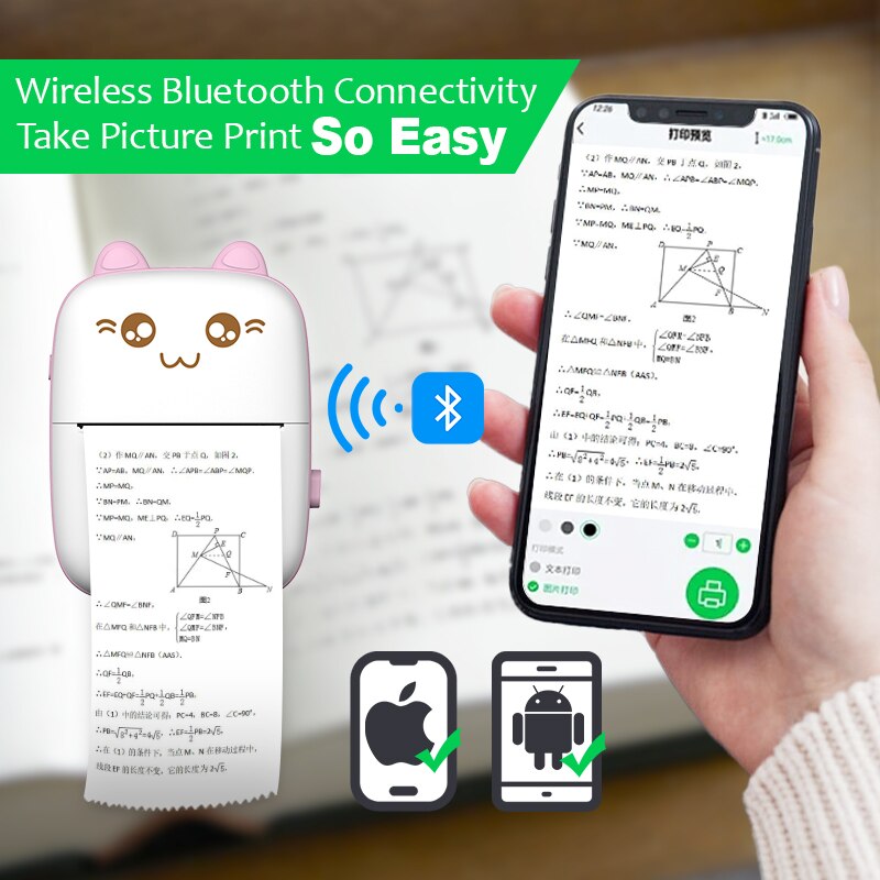 pocket photo bluetooth thermal printer - 26