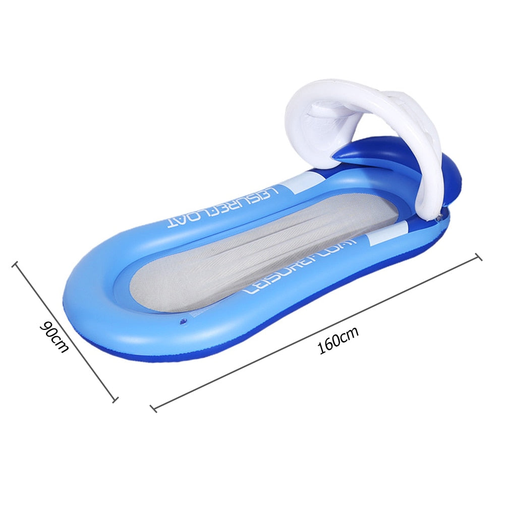 Inflatable Water Hammock Floating Bed