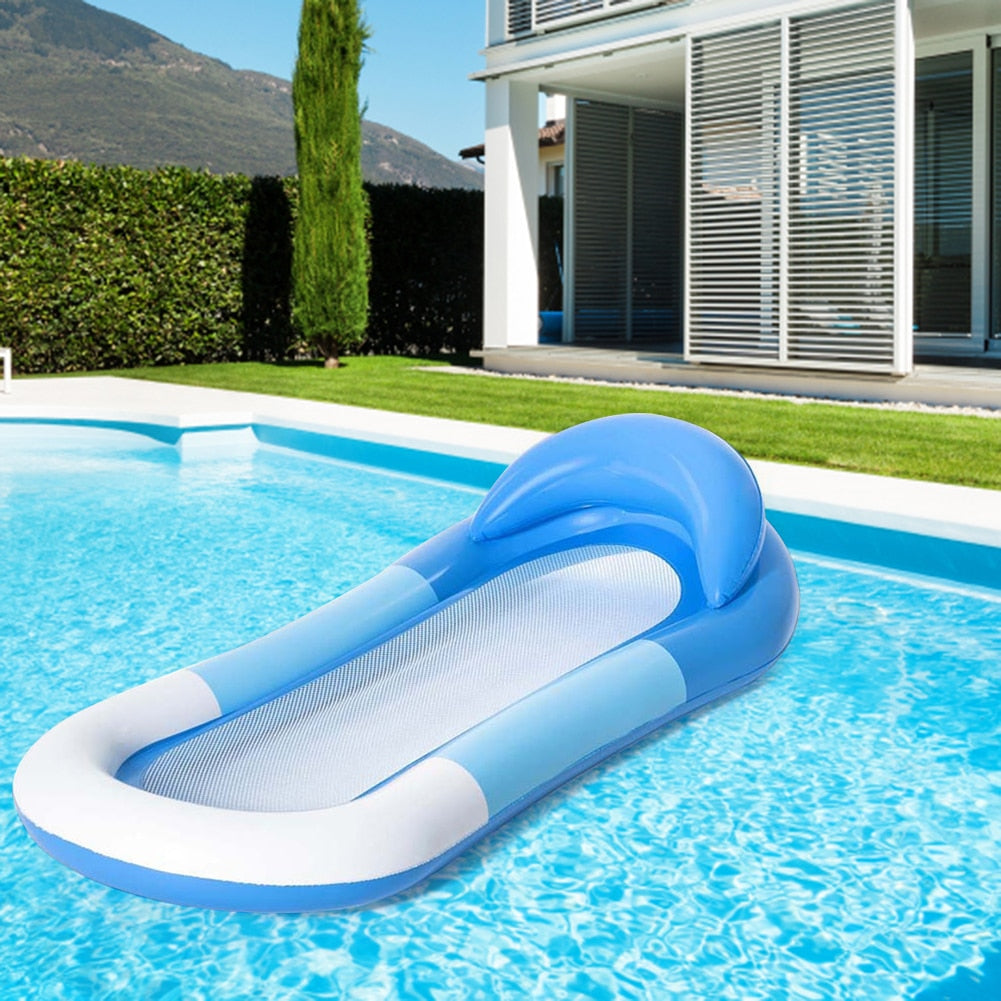 Inflatable Water Hammock Floating Bed