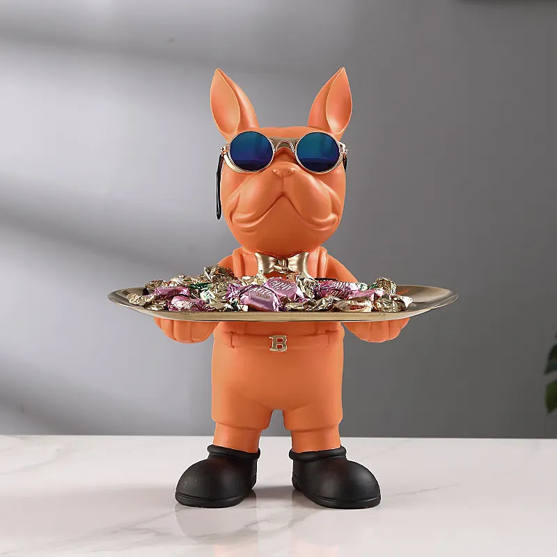 Bulldog Animal Figurines Home Decor