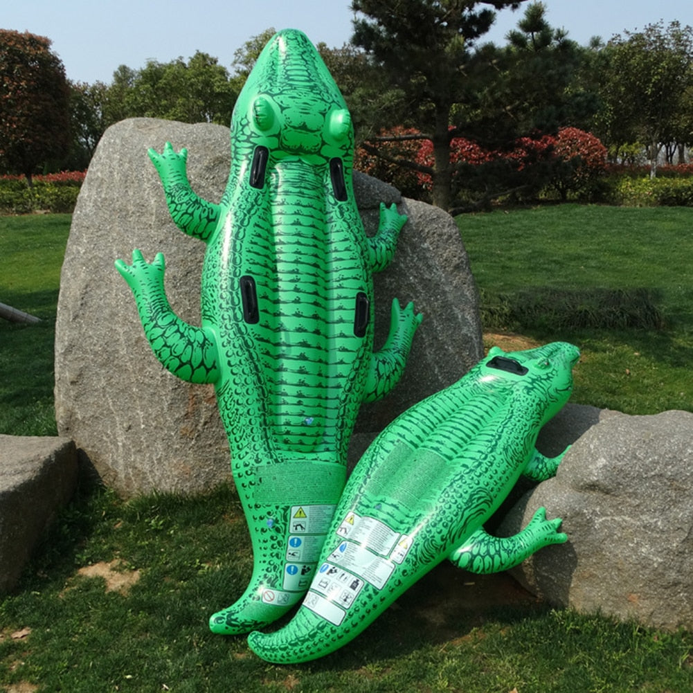 Inflatable Swimming Pool Water Toy Crocodile
