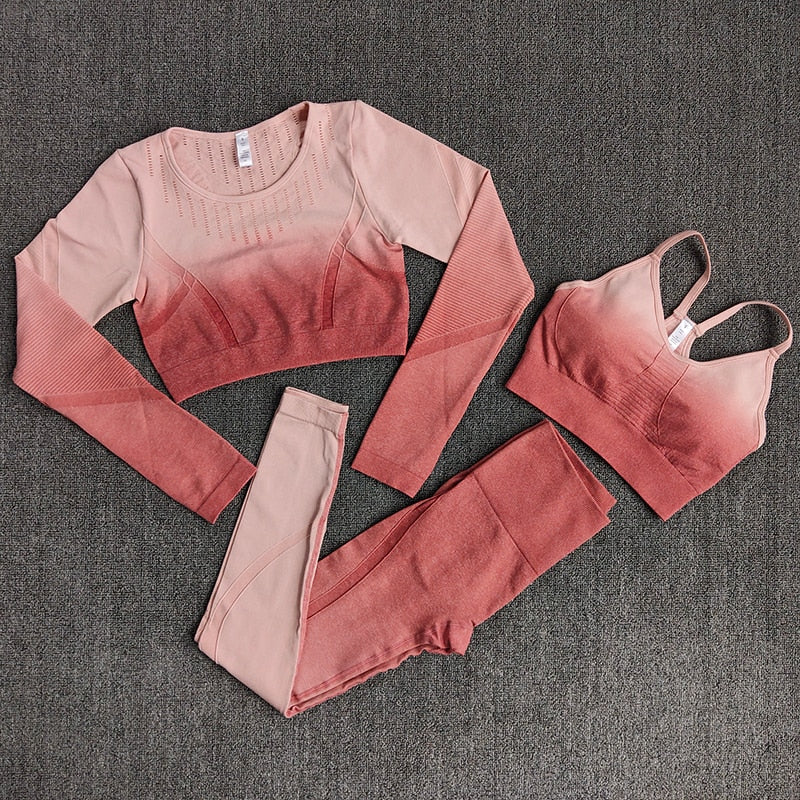 seamless fitness set - 16