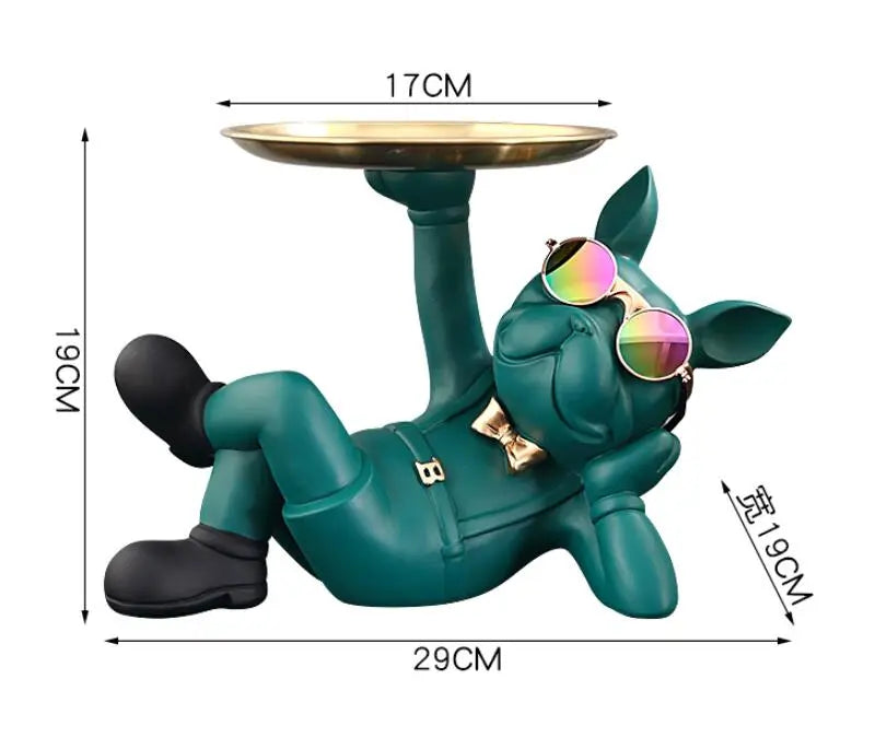 Bulldog Animal Figurines Home Decor