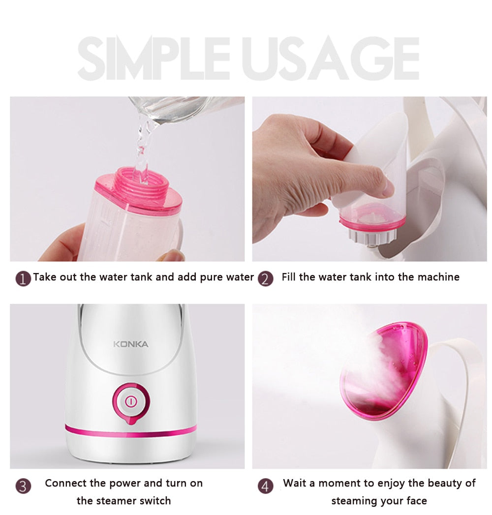 Facial Steamer Machine DeepCleaning