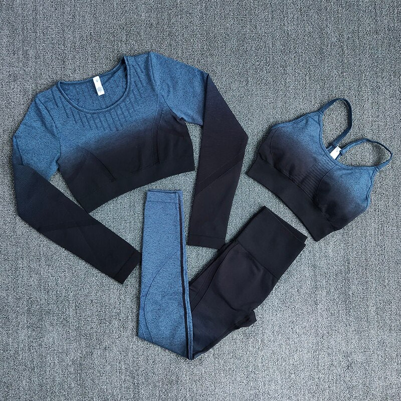 seamless fitness set - 9