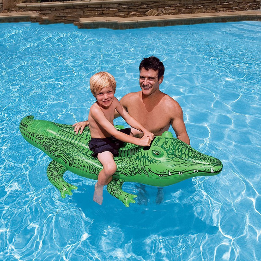 Inflatable Swimming Pool Water Toy Crocodile