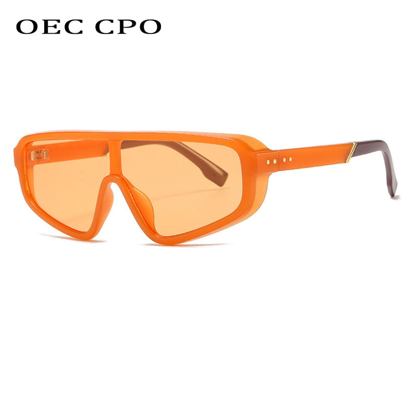 Vintage Punk Square Sunglasses