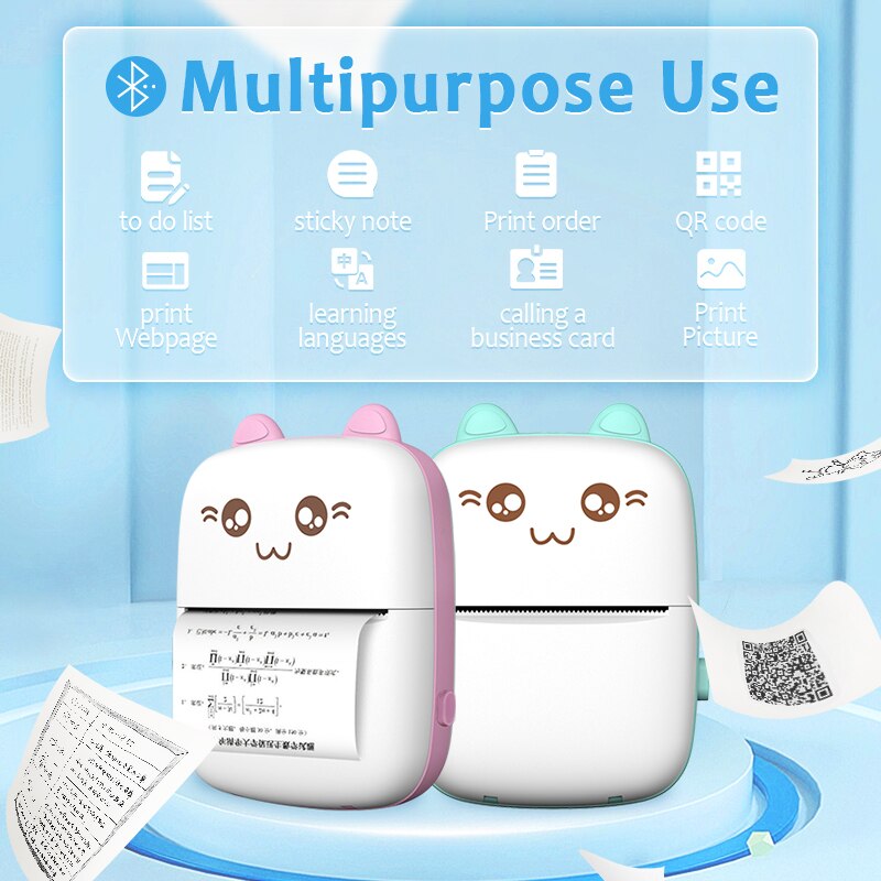 pocket photo bluetooth thermal printer - 25