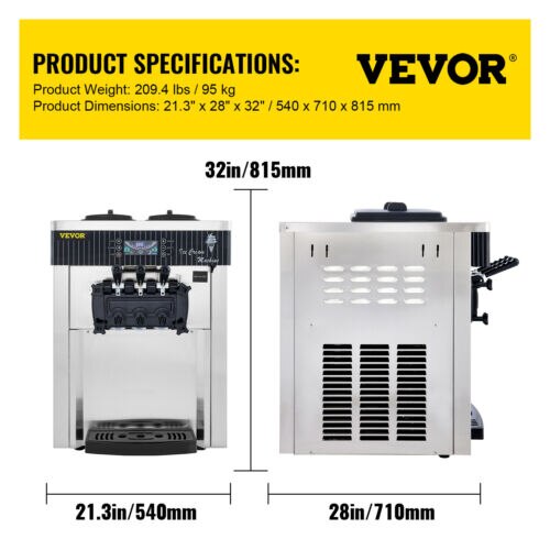Soft Ice Cream Machine