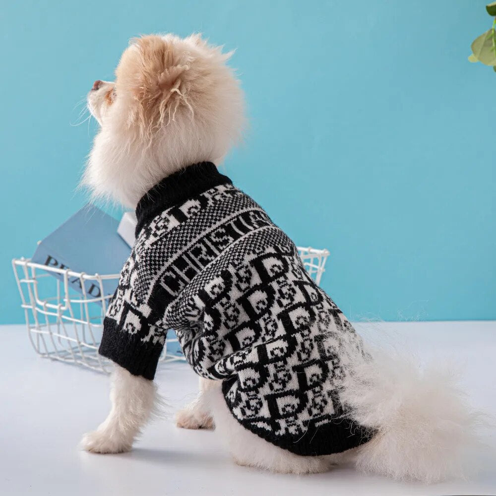 Autumn and Winter Dog Sweater Fashion New Soft