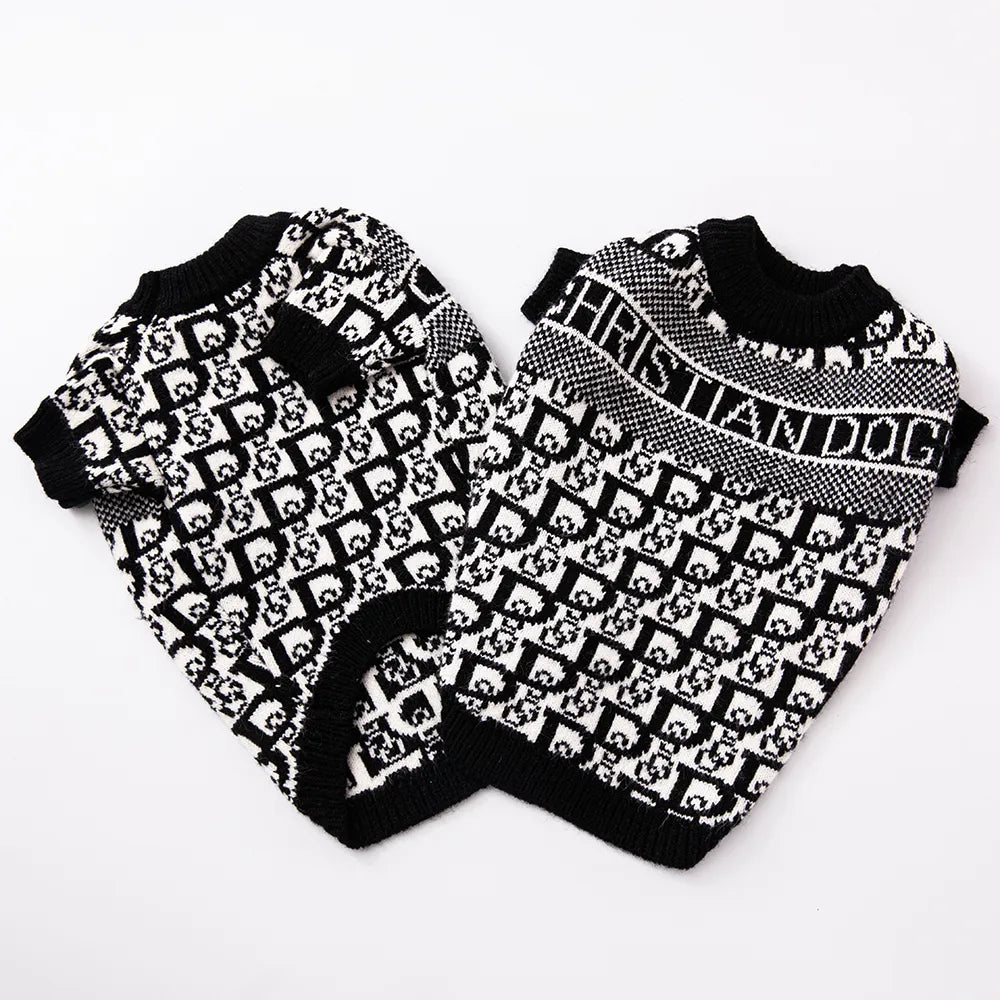 Autumn and Winter Dog Sweater Fashion New Soft