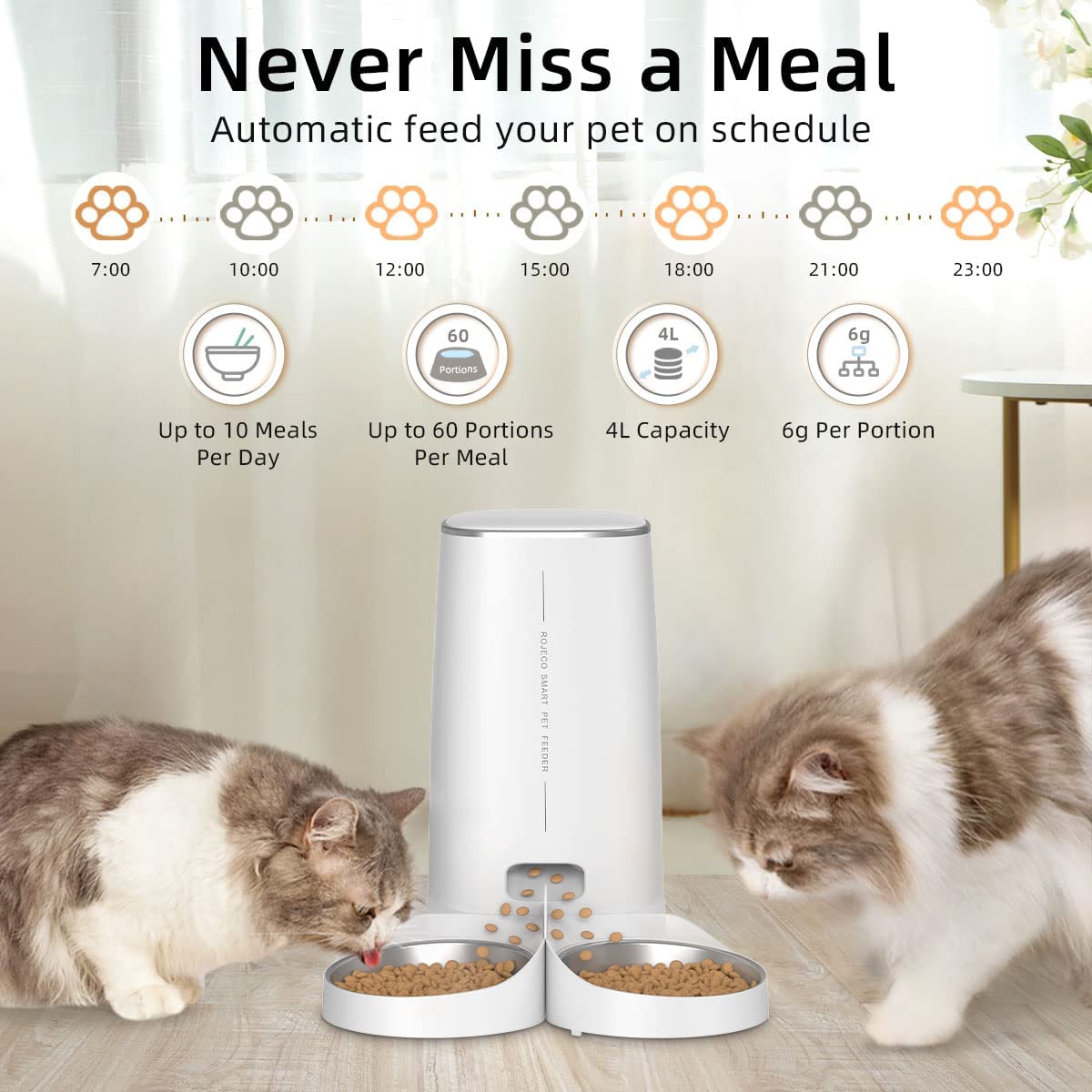 Pet Smart Food Dispenser Remote Control