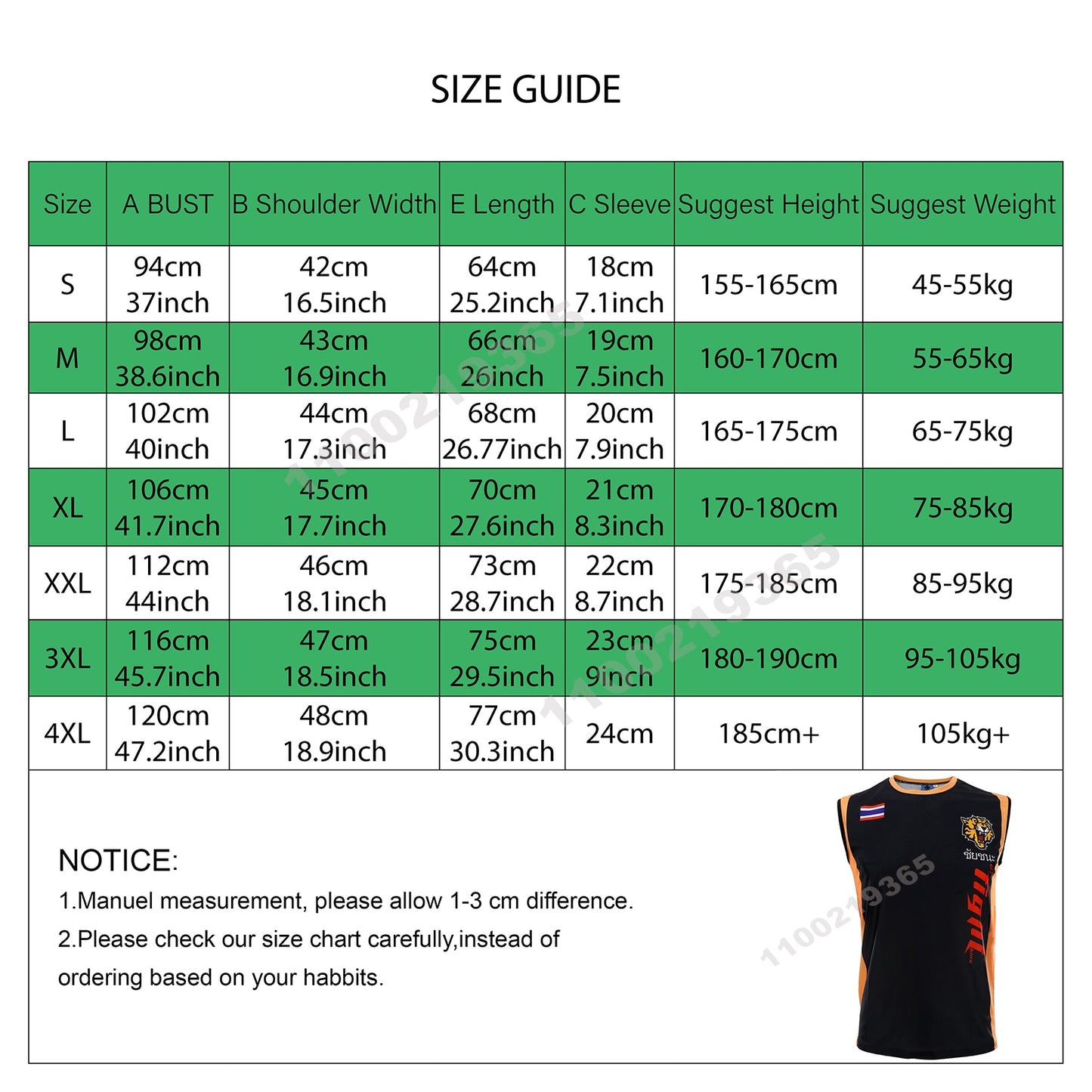 Tiger Muay TShirt Men