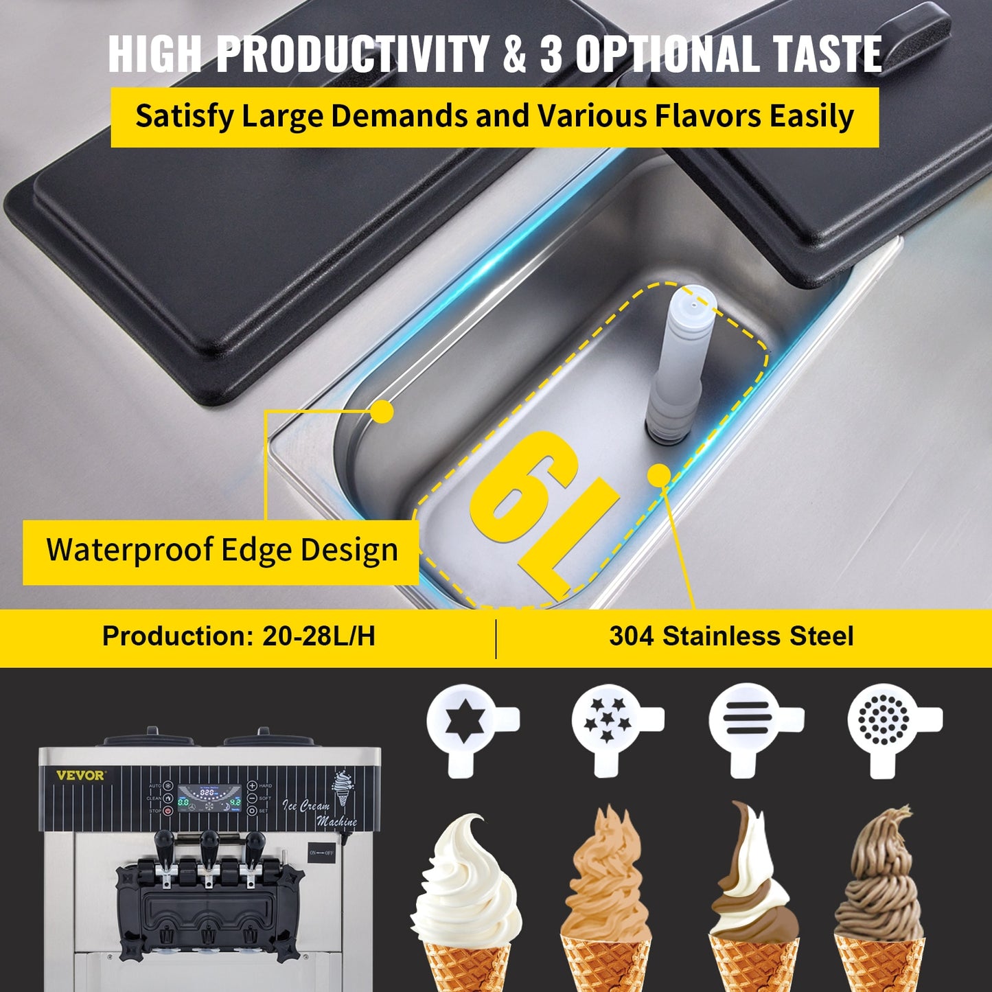 Soft Ice Cream Machine
