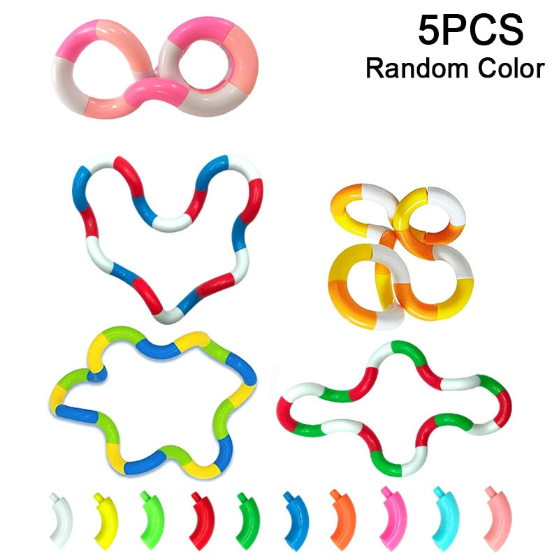 children fingertip sensory toys anti stress adults fidgets toys autism adhd anxiety relieve stress relief squeeze toy kids gifts - 4