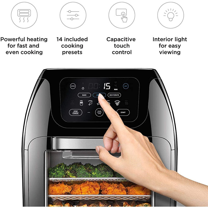 Convection Oven, 17 Touch Screen Presets Fry