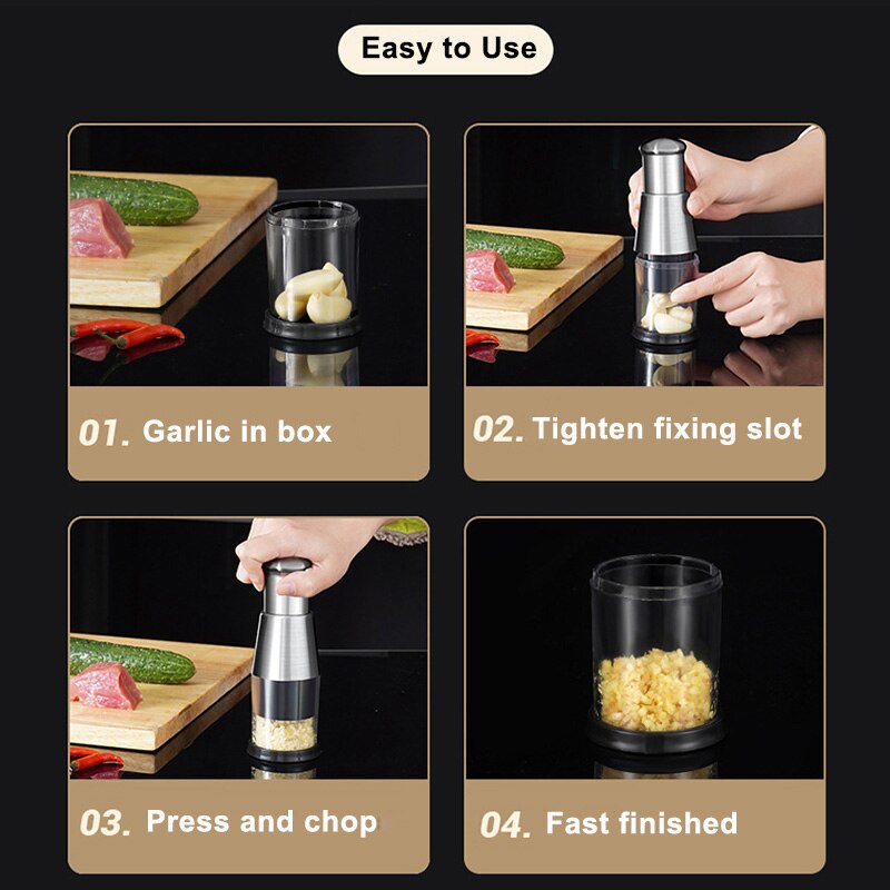 Multi-function Garlic Squeezer