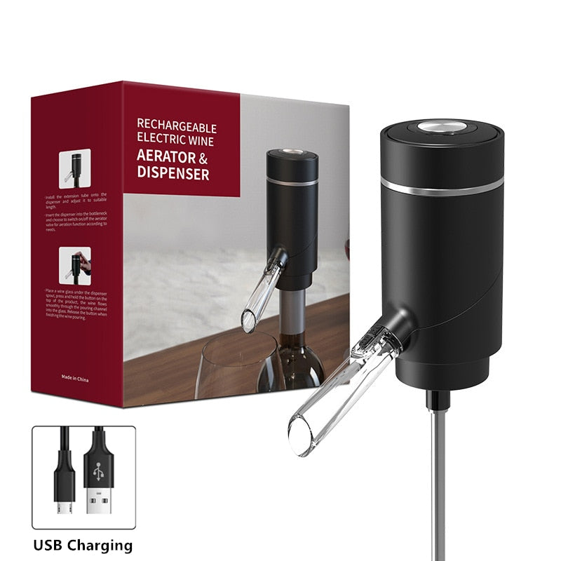 Electric Wine Aerator Dispenser
