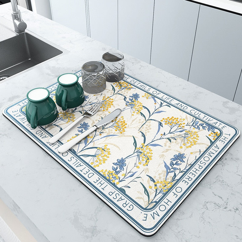 Super Absorbent Anti-slip Drying Mat