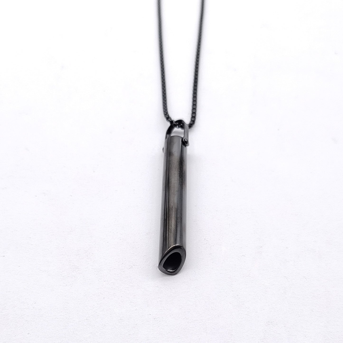 Titanium Steel Shift Breath Necklace to relieve Anxiety