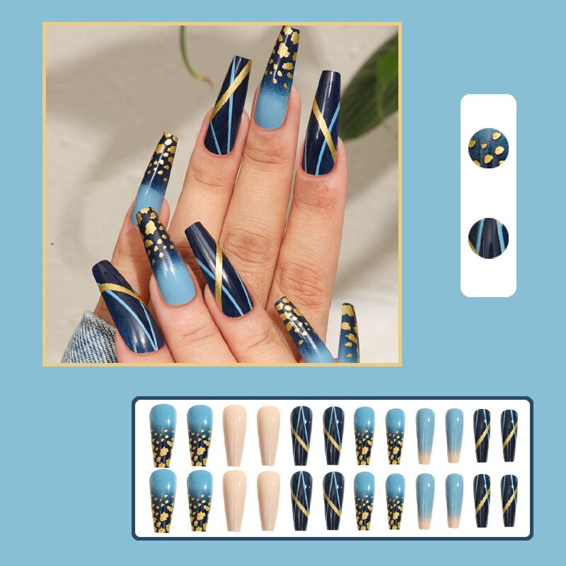 24pcs press on nails - 4