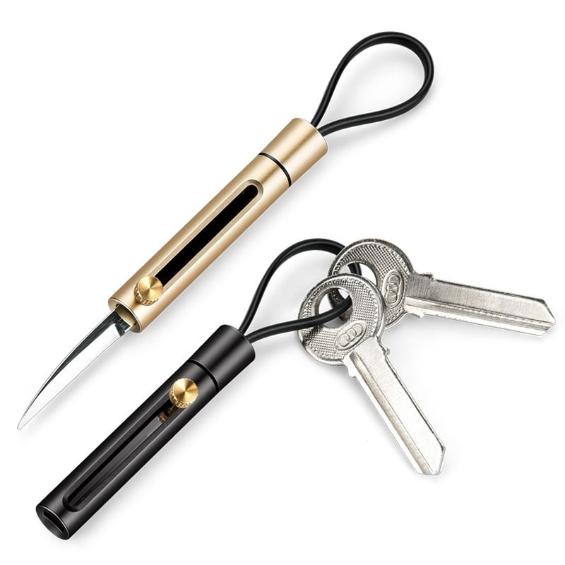 Steel Knife Keychain Self-Defense