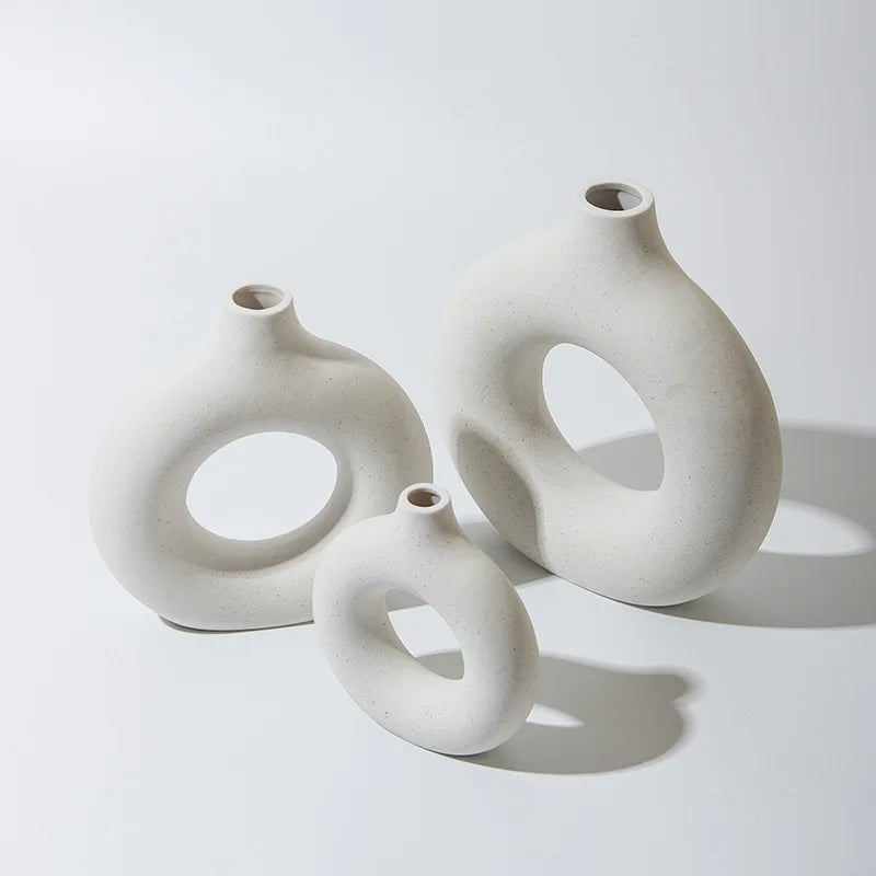 Ceramic home vase
