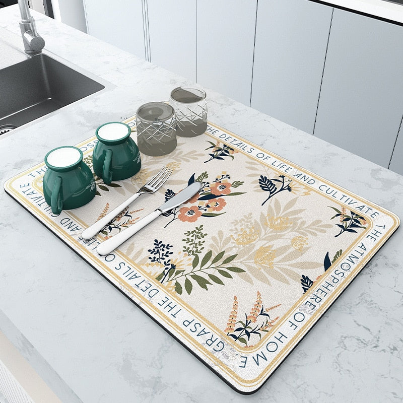 Super Absorbent Anti-slip Drying Mat