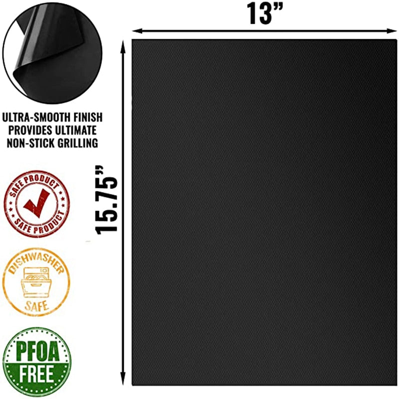Non-stick BBQ Grill Mat 40*33cm