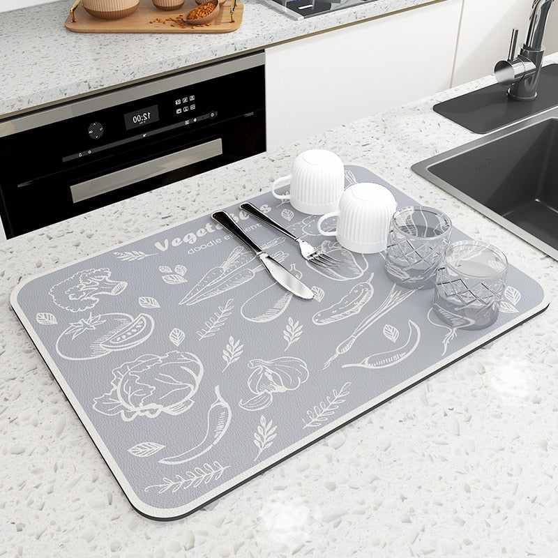 Super Absorbent Anti-slip Drying Mat