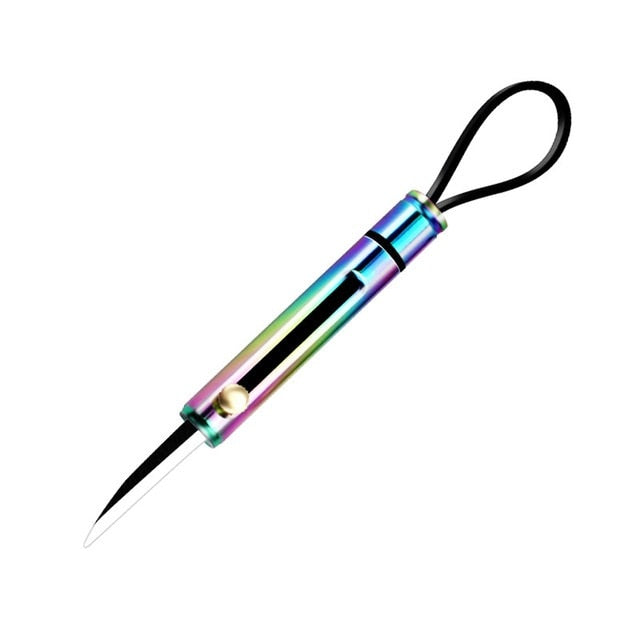 Steel Knife Keychain Self-Defense