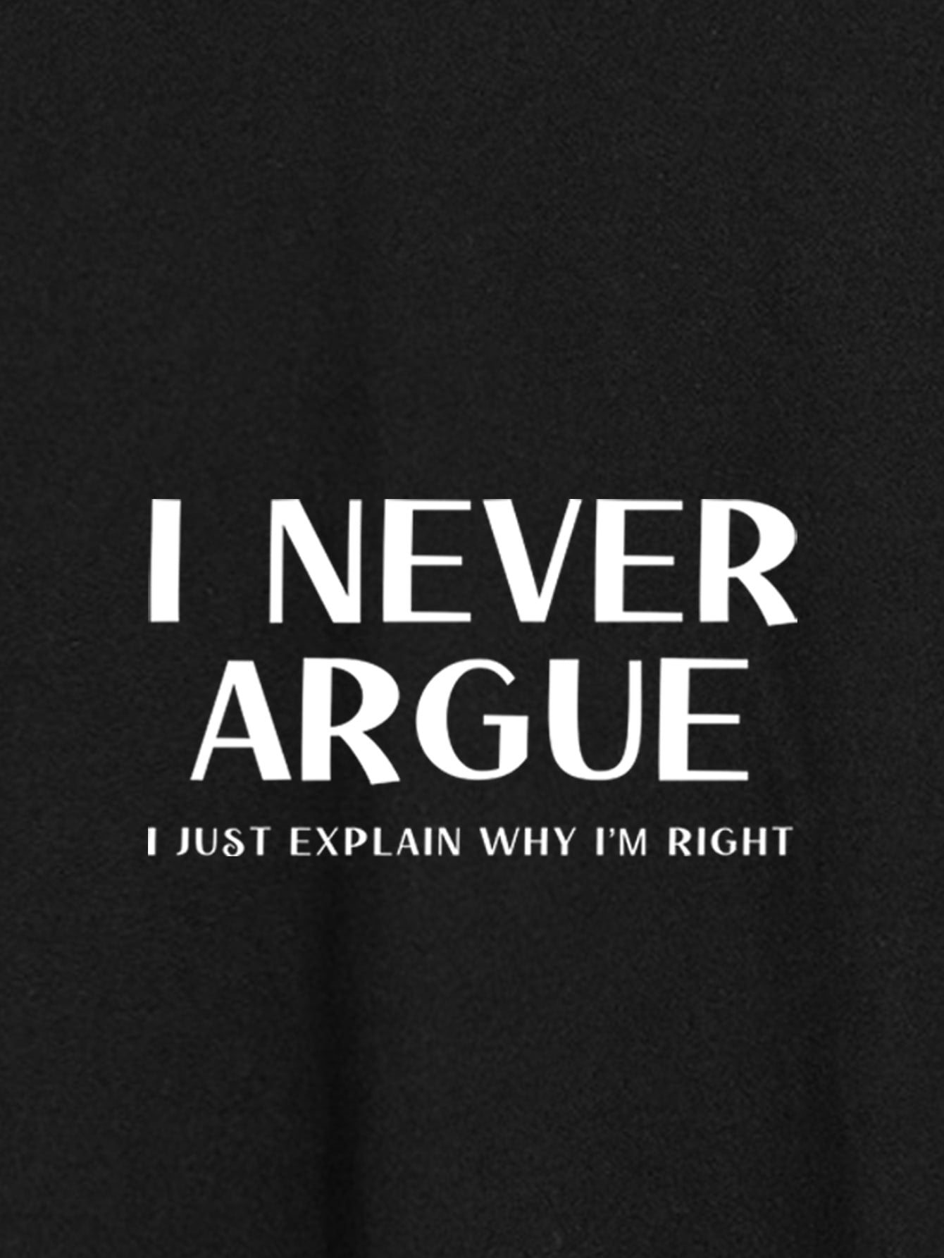 Men Slogan Graphic Tee