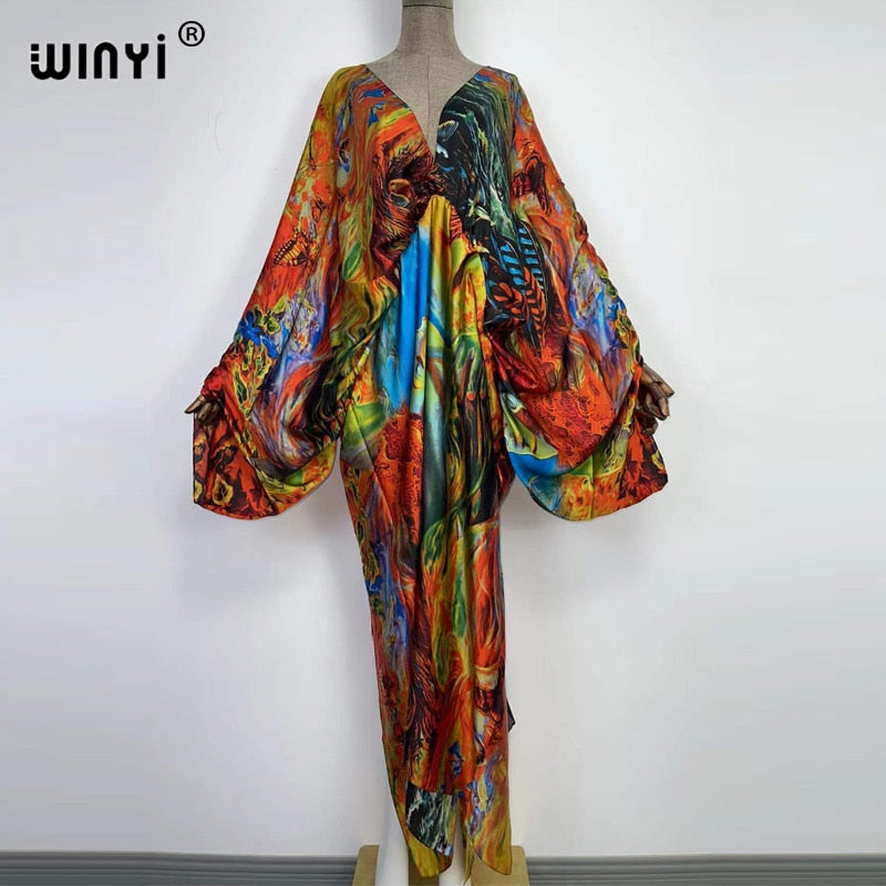 Women  Bohemian Robe