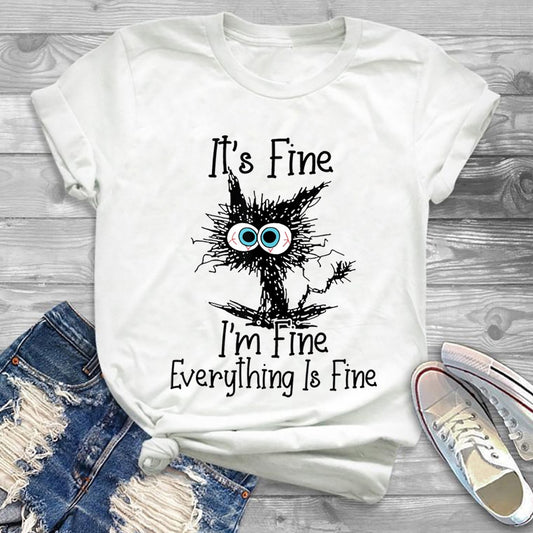 Fine Everything Is Fine Tee