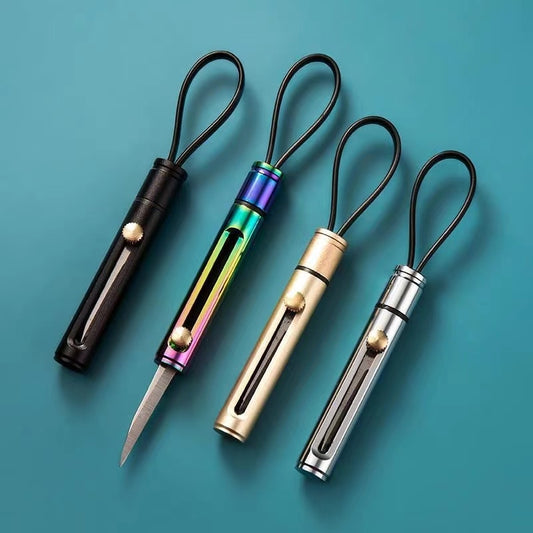 Steel Knife Keychain Self-Defense