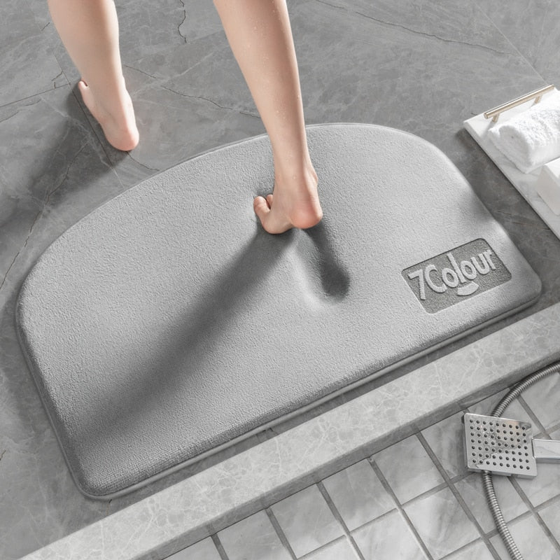 Shower Entrance Mat Instant Water Absorption