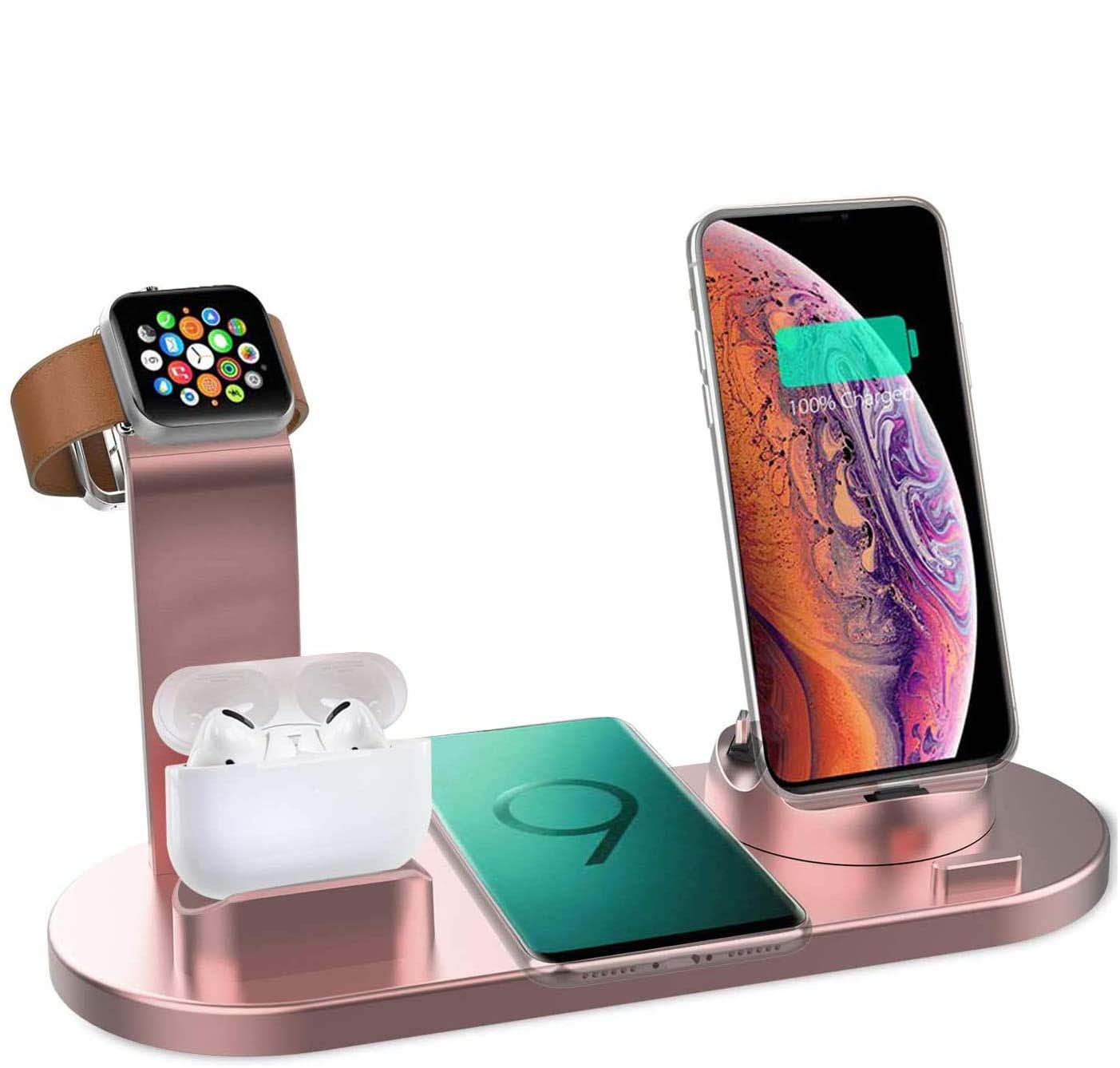 apple wireless charging station 3 in 1 - 0