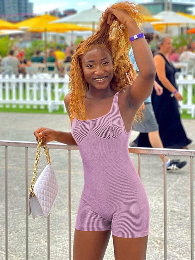 Women Fashion Body-Shaping Rompers