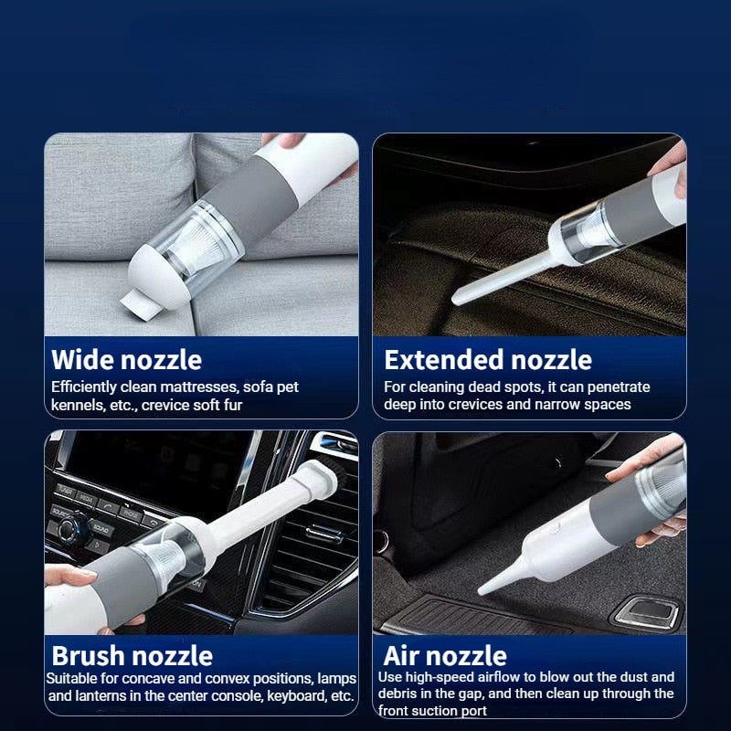 portable mini handheld vacuum cleaner - 8